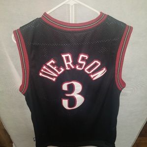 adidas Shirts - Adidas sixers Iverson Jersey L adidas Shirts - Adidas sixers Iverson Jersey L